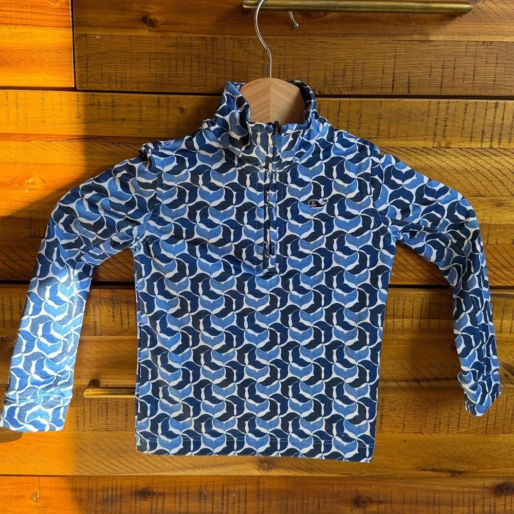 Vineyard Vines Performance Pullover Shirt 1/4 Zip
